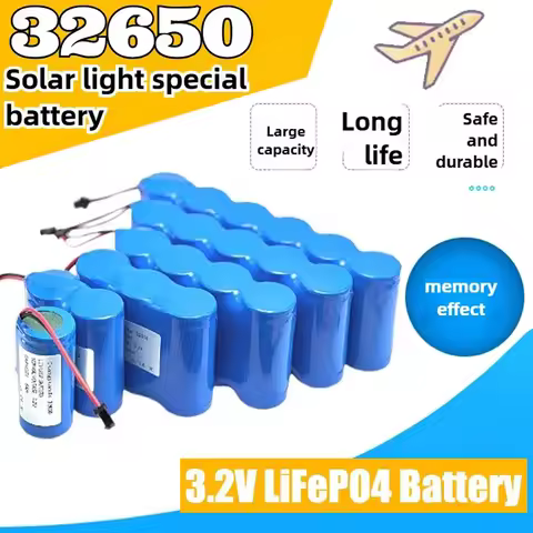 Original 32650 New Battery Pack 3.2V LiFePO4 Battery Lithium Iron Phosphate Cell For Outdoor Solar S