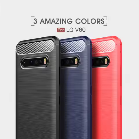 For LG V60 Case 6.8 inch Luxury Full Soft TPU Silicone Cover ShockProof Case For LG V60 ThinQ 5G V 6
