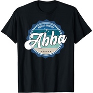 World'S Greatest Abba Hebrew Dad T-Shirt