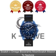 Swatch x Omega Bioceramic MoonSwatch Mission To Neptune Express