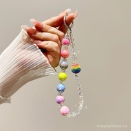 High Goods Heidi Beads diy Mobile Phone Chain cdd Crystal Beaded Jewelry Bag Key Earphone Box Pendan