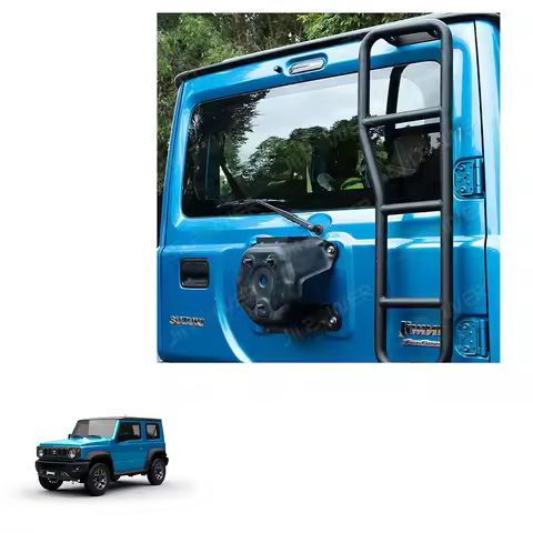 JP16 ODM JIMNY JB74 ACCESSORIES New Style Car Side Ladder for Suzuki Jimny JB74W JB64W JB74 JB64 201