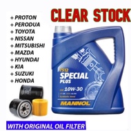 (FREE Oil Filter) MANNOL 10w30 SPECIAL PLUS MN7512 HC Synthese Engine Oil 4Liter