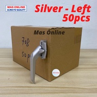 Casement Handle CW708 32mm (50pcs) Silver White Black Aluminium Window Handle Casement Window Lock