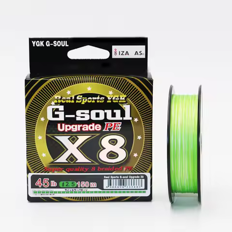YGKPE G SOUL X8 BRAID Upgrade Braid Fishing Line Super Strong 8 Strands Multifilament PE line 150M 2
