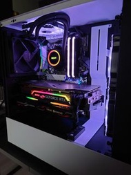 (Sold已售出, Custom Build possible可客製化) Nzxt Gaming PC RTX 2080 super, R5 5500 主機 砌機 電腦 上網 打機 文書 not 3060 3070 3080 6600 6700 6800