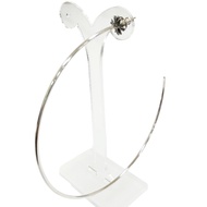 Excellent condition □ CHROME HEARTS HOOP CH PLS SV925 14K CH Plus Large Hoop Earrings Silver Weight 