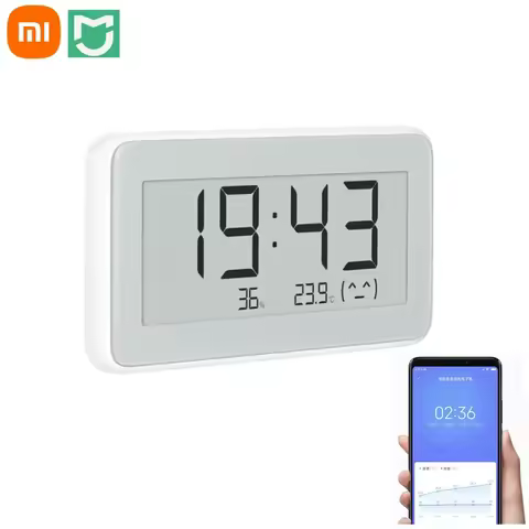 Xiaomi Mijia E-ink Screen Smart Electronic Temperature and Humidity Meter Pro 3.7inch LCD Digital Cl
