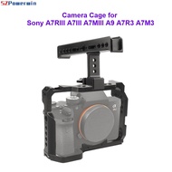 Camera Cage Rig Cooling Frame for Sony A7RIII A7III A7MIII A9 A7III A7R3 A7M3 Aluminum Alloy SLR DSL