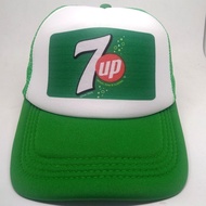 7up fashion 2026 Back Top Vintage Snapback Adjustable Baseball Trucker Cap