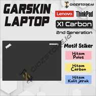 Garskin Laptop X1 Carbon 2nd Generation sticker casing Laptop