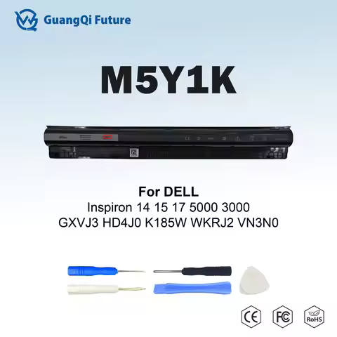 40Wh M5Y1K 14.8V 2700mAh Battery For Dell Inspiron 14 15 17 5000 3000 Series 5559 5558 3551 3451 355