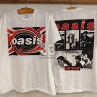 🤟✨ OASIS ON TOUR  เสื้อทัวร์ ป้าย USA วินเทจ วงร๊อค โอเอซิส heavy vintage shirt s-5xl