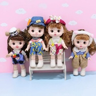 HEART HAT BABY DOLL 23 CM 9 INCHES DOLL - HIGH QUALITY PLASTIC BODY