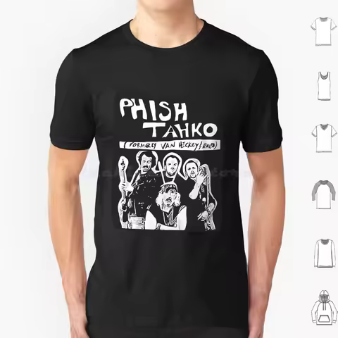 Phish Tahko Poster-Live At The Crab Shack T Shirt 6xl Cotton Cool Tee Band My Name Is Earl Earl Karm