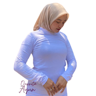 ORI Baju Manset Wanita  KAOS TEBAL JUMBO SPANDEK RAYON PREMIUM L-XL-XXL 35KG-100KG - GROSIR MANSET C