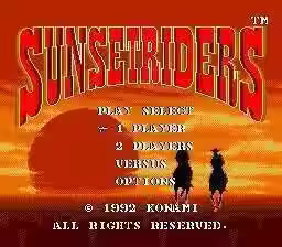 SunsetRiders Region Free 16Bit MD Game Card For Sega Mega Drive For Genesis
