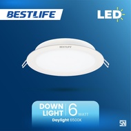 BESTLIFE LED Downlight 6W 6500K White