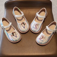 SOFA Girls Flat School Shoes Lofer Shoes SNOW WHITE FROZEN Character
