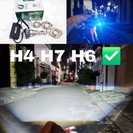 Biled h6 h4 h7 rtd m9 mini projector projectorSenja led headlight