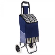 Foldable Large Market Grocery Trolley Shopping Picnic Wheels Boot Cart  Collapsible Storage Box *SG Stocks*