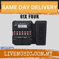 Zoom G1X FOUR Multi-effects Processor with Expression Pedal (G1XFOUR/G1X-FOUR) Replacing G1xon