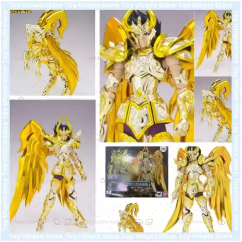 Bandai Saint Seiya Golden Soul EX Saint Tela Mítica Capricornio Shura Tela Divina Figura Móvil Jugue