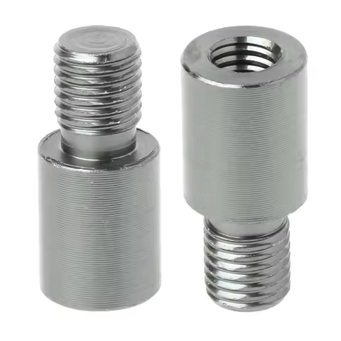 Fishing Landing Net Handle Connector Thread Adapter 10 to 8mm 8 to 10mm New