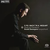 大鍵琴名家Ewald Demeyere演奏CPE巴哈與莫札特鍵盤音樂 (SACD Hybrid)