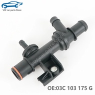 03C103493AM Crankcase Breather Hose Check Valve 03C103175G For VW Golf Jetta EOS Tiguan Audi A3 1.4T