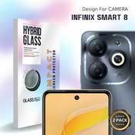 Tempered Glass Camera Hybrid Infinix Smart 8