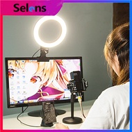 Selens Đèn LED Chụp Ảnh 10 inch Protable 26CM Selfie Ring Light With Clamp For Youtube Live Streamin
