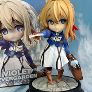 [DW] Violet Evergarden Figure Q Version Cute Violet Violet Evegarden Model Color Box Collection Orna