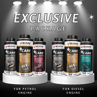 CAR CARE -EXN SUPER ENGINE FLUSH + ENGINE BOOSTER + PETROL INJECTOR CLEANER / DIESEL  INJECTOR CLEAN