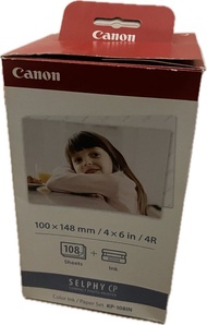 Canon SELPHY CP 1300相紙墨水套裝KP-108IN