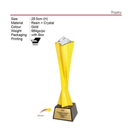 Premium Trophy Award | Trophy Kemenangan | Trophy Crystal