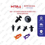 [20 PCS] - Honda Clip Bumper Seal - Clip Snap Fitting  -  90116-SP0-003 / 90666-SDA-A01 - HTA Motorc