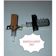 SWITCH ON OFF DPDT 2X3