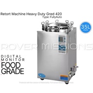 Retort Machine 35 Liter FOOD GRADE 420 Fully Auto