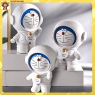 Mô Hình Tượng Doraemon Phi Hành Gia Siêu Đẹp Cao 16cm Có Lỗ Làm Heo Đất Tiết Kiệm Tiền Mô Hình Decor