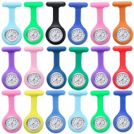 Malay Readystock Silicone Nurse's Watch Professional Medical Pocket Watch Nurse Pocket Watch Jelly W