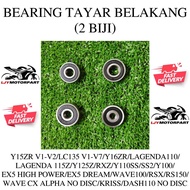 Y16ZR Y15 Y15ZR V1-V2 LC LC135 V1-V7 BEARING TAYAR BELAKANG REAR HUB BEARING (2 BIJI)