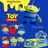 Disney Official Three-Eyed Alien Blind Box Toy Story Stuffed Toy Doll Keychain Cute Gift