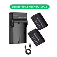 PUANTES LP-E17/E17 แบตเตอรี่กล้อง + USB เครื่องชาร์จช่องเดียวจับคู่ Canon EOS M3 EOS M5 EOS M6 EOS R