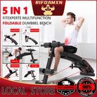 Dumb bell Bench  Chair Sit Up Bench FOLDABLE Adjustable Incline Flat Decline Fitness Workout Exercis