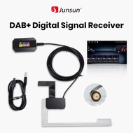 Junsun รถวิทยุ DAB + ขยายตัวปรับเสาอากาศสำหรับรถยนต์ Android 8.1 9.0/10.0อุปกรณ์เสริมรถยนต์