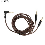 JUSTO Aux Cable, Flexible 3.5mm to Dual 2.5mm Earphone Replacement Cable, 120cm/47.2in Plug and Play