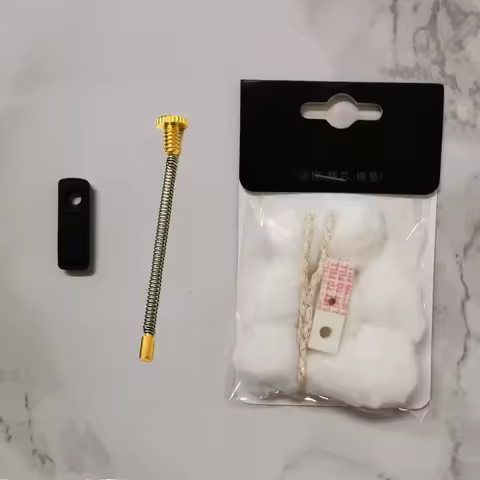 Anti Volatile Rubber Bottom/Spring Screw/Cotton Pad Wick Kit For Zippo Kerosene Lighter DIY Repair R