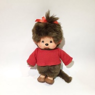 Monchhichi(S) _手作娃衣_坑條 長袖T-shirt (共10色可挑)