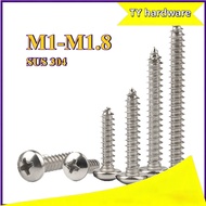 【DTY-G1】Phillips Pan Head Self Tapping Screw /Screw Plastic Wood | Skru Besi| SUS 304 Stainless Stee